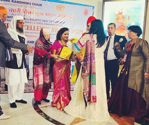 Received National Women Excellence Award