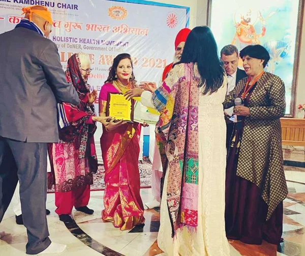 Received National Women Excellence Award
