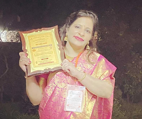 Received National Women Excellence Award