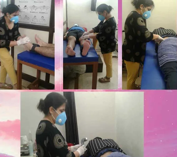 Relieving pain by using Joint mobilisation & Soft tissue Manipulation techniques @MFM