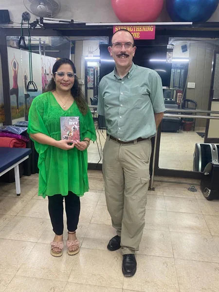 With David Lintonbon Sir