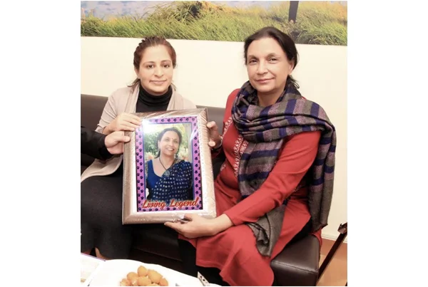 With my Professional Godmother - Dr. Abha Majumdar  ( Director- IVF , Sir Gangaram Hospital)